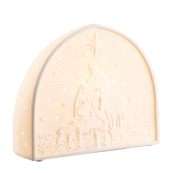 Belleek Living Nativity Luminaire