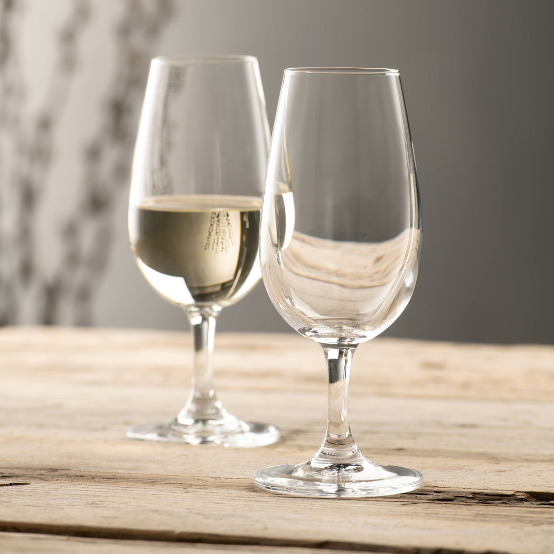 Galway Crystal Elegance Stemmed Tasting Glass Pair