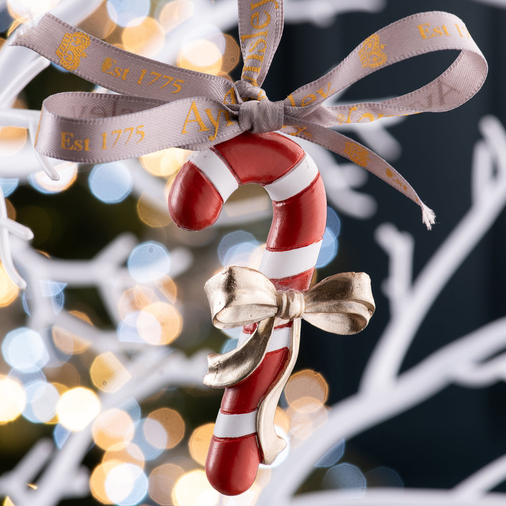 Aynsley Candy Cane Hanging Ornament